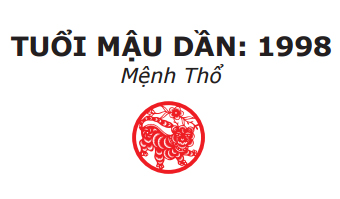 Tuổi Mậu Dần 1998 mệnh thổ